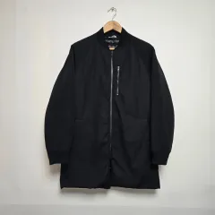 LANVIN ランバンスポーツ メンズ グースダウン ダウンジャケット ブラック (95)のサムネイル