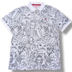 超美品》LACOSTE ラコステ ウルトラマン コラボ ポロシャツ ボーダー柄 