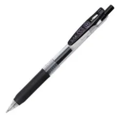 (業務用50セット) ZEBRA ゼブラ ボールペン サラサクリップ 〔1.0mm/黒〕 ゲルインク ノック式 JJE15-BK
