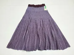 BENETTON（ベネトン）ニット Aライン フリルスカート 未使用品 ポール1183のサムネイル