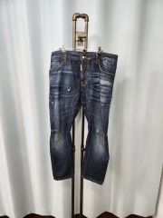 極美品】ドルチェ＆ガッバーナ ダメージ加工デニム 46 メタルプレート