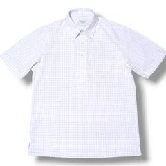 MACKINTOSH PHILOSOPHY Trotter マッキントッシュフィロソフィー トロッター ポロシャツ 半袖 チェック 38 白のサムネイル