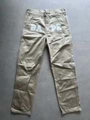美品】 アベイシングエイプ Milo Face animal Safariパンツ - メルカリ