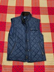 美品！90s ラルフローレン ライダース キルティング ベスト 黒 XL