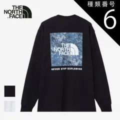 種類6：W/M ザ・ノース・フェイス ロングスリーブTシャツ スクエアデジタルグラフィックティー ユニセックス THE NORTH FACE NT82545 L S SQUARE DIGITAL GRAPHIC TEE オーガニックコットン 長袖 プリントTシ