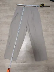 ザラ/31) ワイド コットン パンツ