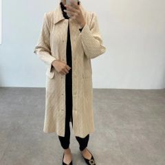 FURFUR チェック柄 ダブルコート新品タグ付き - メルカリ