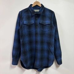 SLP SS16 グラデーション ロングネルシャツ - メルカリ