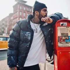 海外 M THE NORTH FACE x EXTRA : Shift The Map Nuptse(ヌプシ)