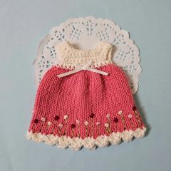 Kalinka Kidsチューリップ柄ニットワンピース 2-4Y - メルカリ