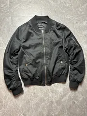 美品 AMERASIAN ショートMA-1 ブラック レディース Y2K ジップ ブルゾン ストリート モード