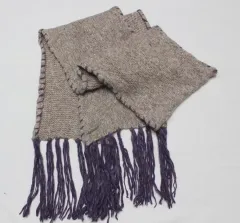 ZADIG&VOLTAIRE リー イタリア製 正規品 ニット ウール マフラー 洗濯済 きれいのサムネイル