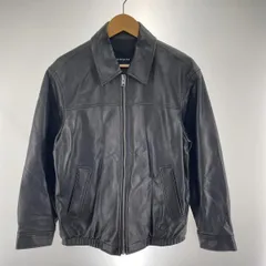 【中古】COACH ラムレザージャケット サイズS 黒 コーチ[91]のサムネイル