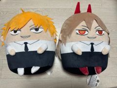 チェンソーマンころっとクッション BIGぬいぐるみ マキマ＆パワー
