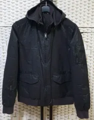 (7444) DKNY フード アウター M