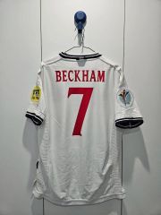 ☆ベッカム】 古着 メンズ サッカー イングランド 7番 XL ゲームシャツ