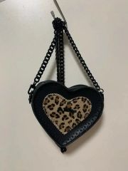 ヒョウ柄好き必見❤️DOLCE&GABBANA ファー ショルダーバッグ - メルカリ