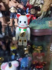 極美品】ピンクトイズ 春福猫 豪華バージョン 金ラメ 招き猫