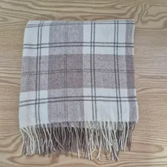 無印良品 無地 ウールマフラー