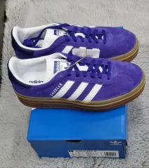 アディダス ガゼル ボールド パープル 235 新品
