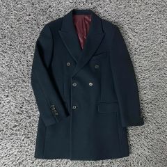美品✨ユニバーサルランゲージ PIACENZA カシミヤ ダブルチェスター