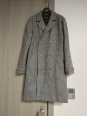A.P.C. アーペーセー ヘリンボーン ダブルコートのサムネイル