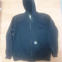 Carhartt Spectrum 黒パーカー フルジッパー - メルカリ