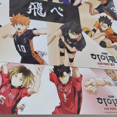 ハイキュー展 ビッグタオル キービジュアル 東京ver. 開封済み 日向