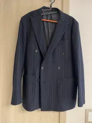 アレグリ(allegri) ストライプ ダブルブレスト ジャケット 50のサムネイル