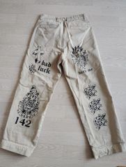 Used アメトラ タトゥー tattoo ペイントパンツ メモリアル リメイク