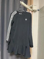 希少✨️adidas アディダスオリジナルス フリルロングワンピース
