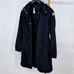 MONCLER Malachite マラカイト黒 スプリングコートサイズ1 - メルカリ