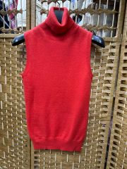 美品】ヴィヴィアンウエストウッド 赤 ノースリーブ ハイネック