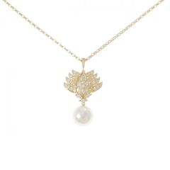 MIKIMOTO ❗️白蝶ケシパール ネックレス18金ホワイトゴールド - メルカリ