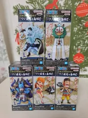 (送料無料※メルカリshop取引では対象外)ONE PIECE ワールドコレクタブル ワノ国 鬼ヶ島 5種 まとめ