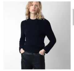 ZADIG&VOLTAIRE ザディグ・エ・ヴォルテール スターボタン カシミアニットのサムネイル
