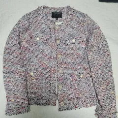 GUESS ゴールド ツイードジャケット ピンクのサムネイル