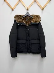 ZARA TRF ファー裏地 フードジップアップ