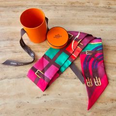 HERMES ツイリー En Desordre GALA 無秩序 未使用タグ付き - メルカリ