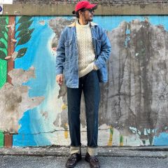 ボーイズマーケット ヴィンテージ デニムカバーオール シャツ　Lサイズ ボーイズマーケット ヴィンテージ デニムカバーオール シャツ Lサイズ