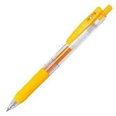 (まとめ) ゼブラ ゲルインクボールペン サラサクリップ 0.7mm 黄 JJB15-Y 1本 〔×60セット〕