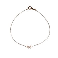 GUCCI/metal bow charm chain bracelet - メルカリ