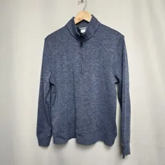 NIKE メンズ ドライフィット ハーフジップアップ スウェットシャツ L