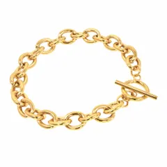 [mico.lor] ステンレス ブレスレット (15) ブレスレット レディース サージカルステンレス あずき 4面カット 金属アレルギー対応 316L 17cmゴールド 金色のサムネイル