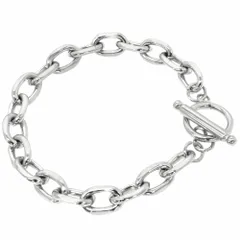[mico.lor] ステンレス ブレスレット (16) ブレスレット レディース サージカルステンレス あずき 4面カット 金属アレルギー対応 316L 16cmシルバー 銀色のサムネイル
