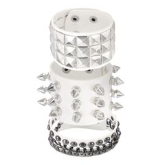 604SERVICE STUDDED BRACELET スタッズ ブレスレット - メルカリ