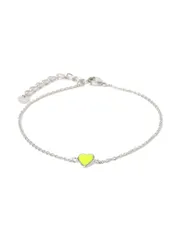 [レイビームス] アクセサリー プチ エポ ハート ブレスレット レディース NEON_YELLOW FREEのサムネイル