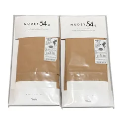 Tabio NUDEY54d レギンス 10分丈 M-L エクリュベージュ 2足セット 日本製 54デニール ヌーディー タイツのサムネイル