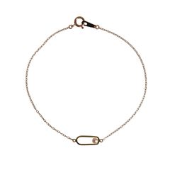 cui-cui ダイヤモンド チェーン ブレスレット K10YG - メルカリ