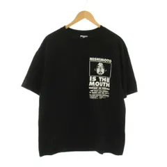 ニシモトイズザマウス NISHIMOTO IS THE MOUTH Tシャツ カットソー クルーネック 半袖 M 黒 /YM